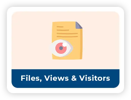 Files,Views & Visitors